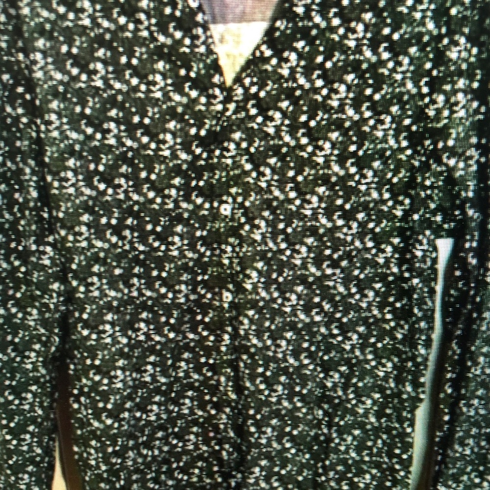 Black and White Patterned Jacket
